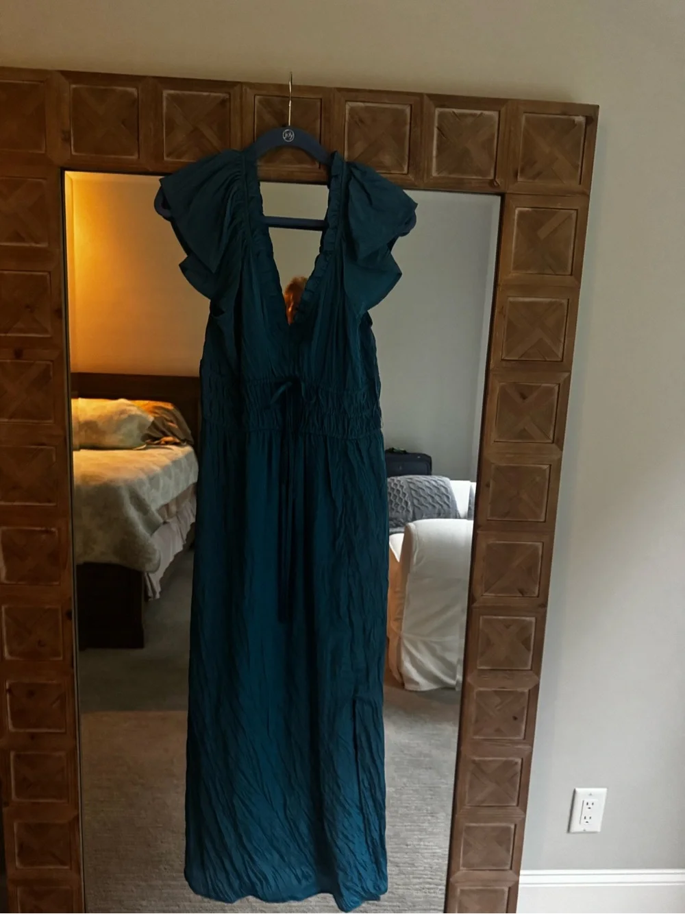 J. Crew Teal Maxi Dress